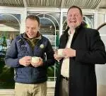 Ronan Lally and Paul Kelly